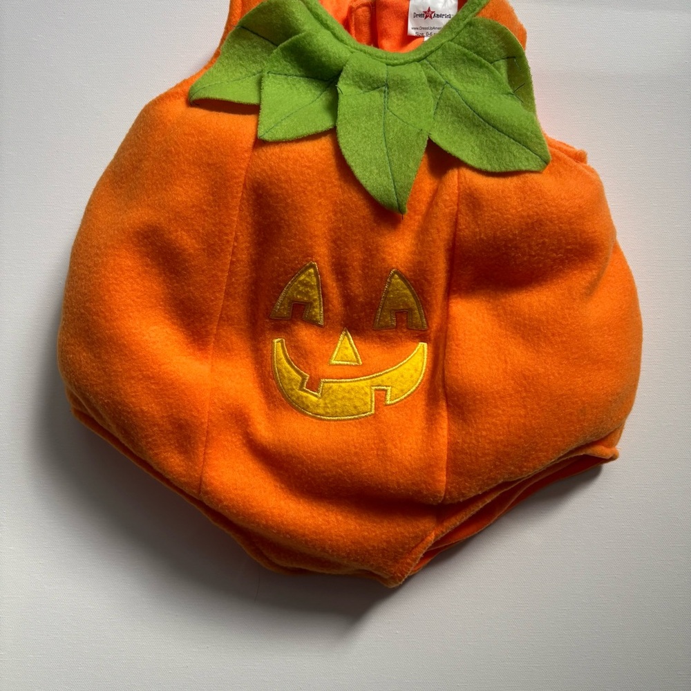 Pumpkin Costume for Baby 0-6m